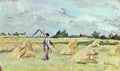 and Haymaking Art A4 Photo Print