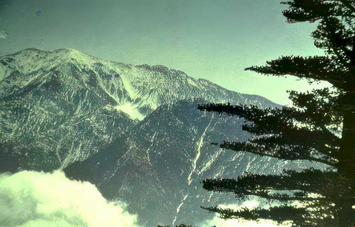 andes mountains river Vintage A4 Photo Print