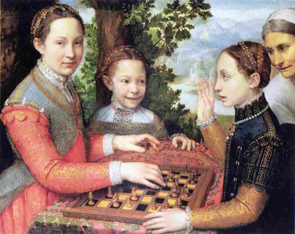 ang the chess game Art A4 Photo Print