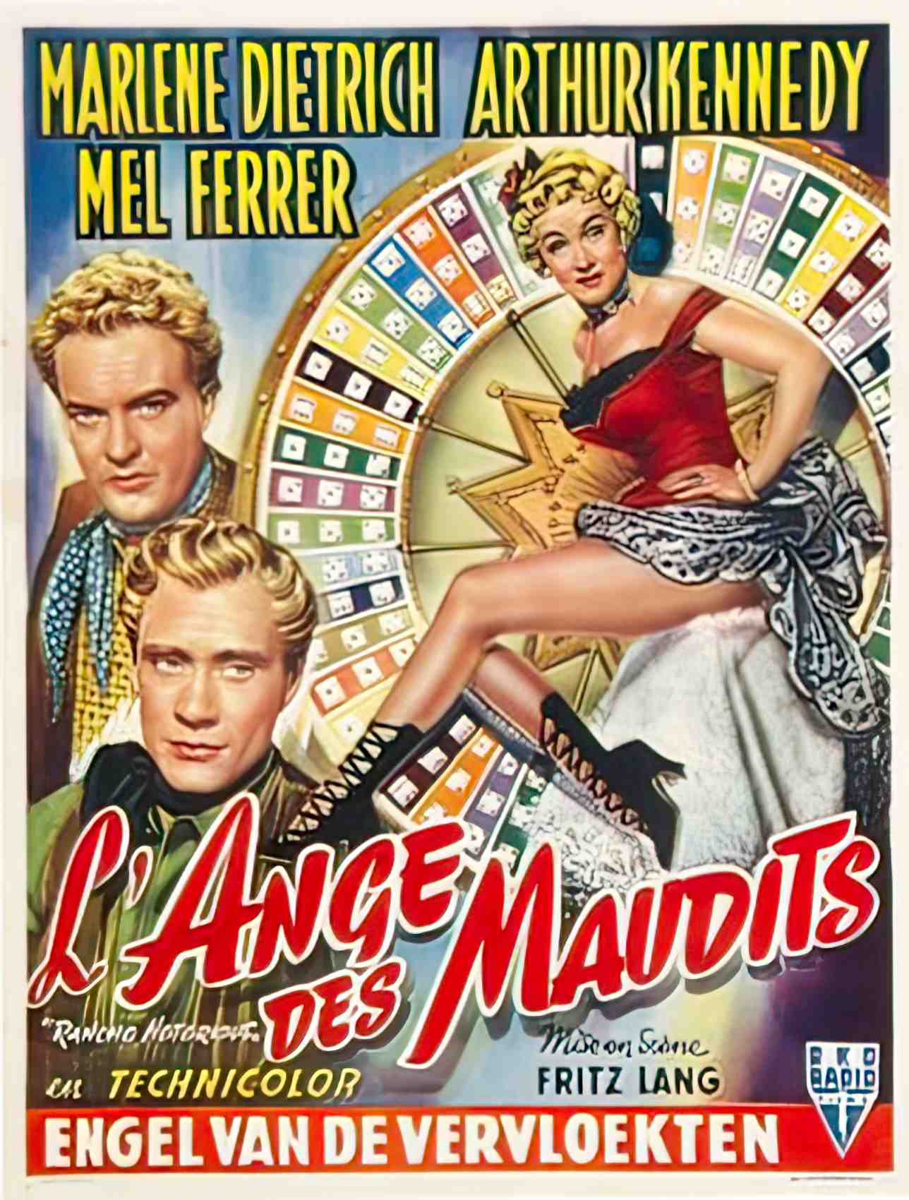 ange des maudits belge Advert A4 Photo Print