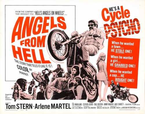 angels from hell 02 film star poster A4 Photo Print