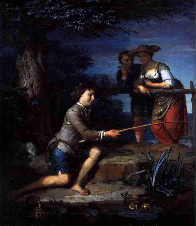 angler1 Art A4 Photo Print