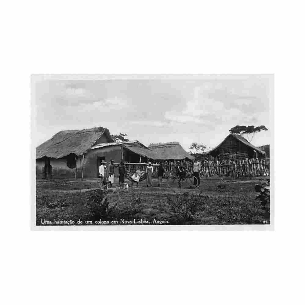 angola huambo nova lisboa a colonial dwelling ed a filipe ca lda nova lisboa huambo 21 Vintage A4 Photo Print