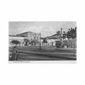 angola mocamedes square Vintage A4 Photo Print