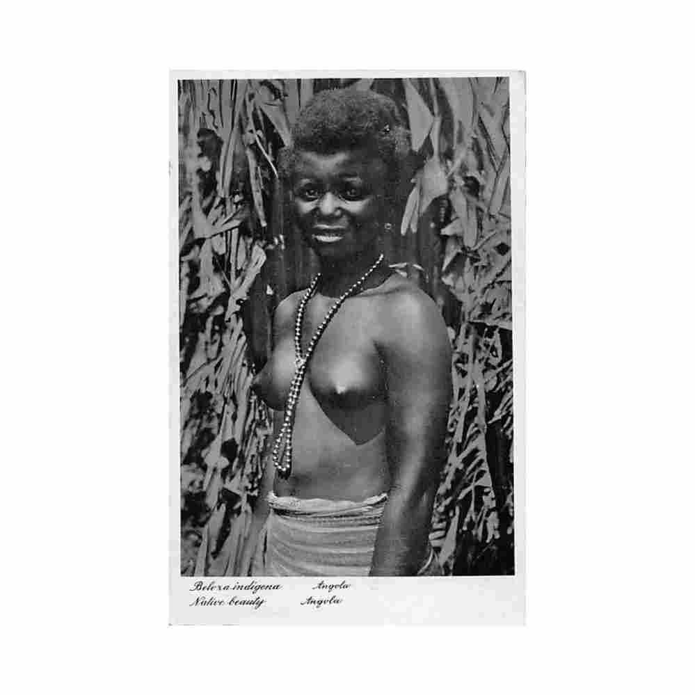 angola native beauty livraria magalhaes 14156 Vintage A4 Photo Print