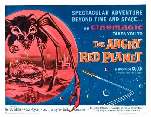 angry red planet 02 film star poster A4 Photo Print