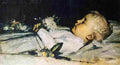 ank Ruedi Anchor on his Deathbed Art A4 Photo Print