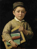 ank Schoolboy Art A4 Photo Print