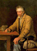 ank The Drinker Art A4 Photo Print