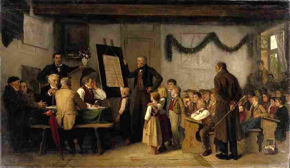 ank The School Exam Art A4 Photo Print
