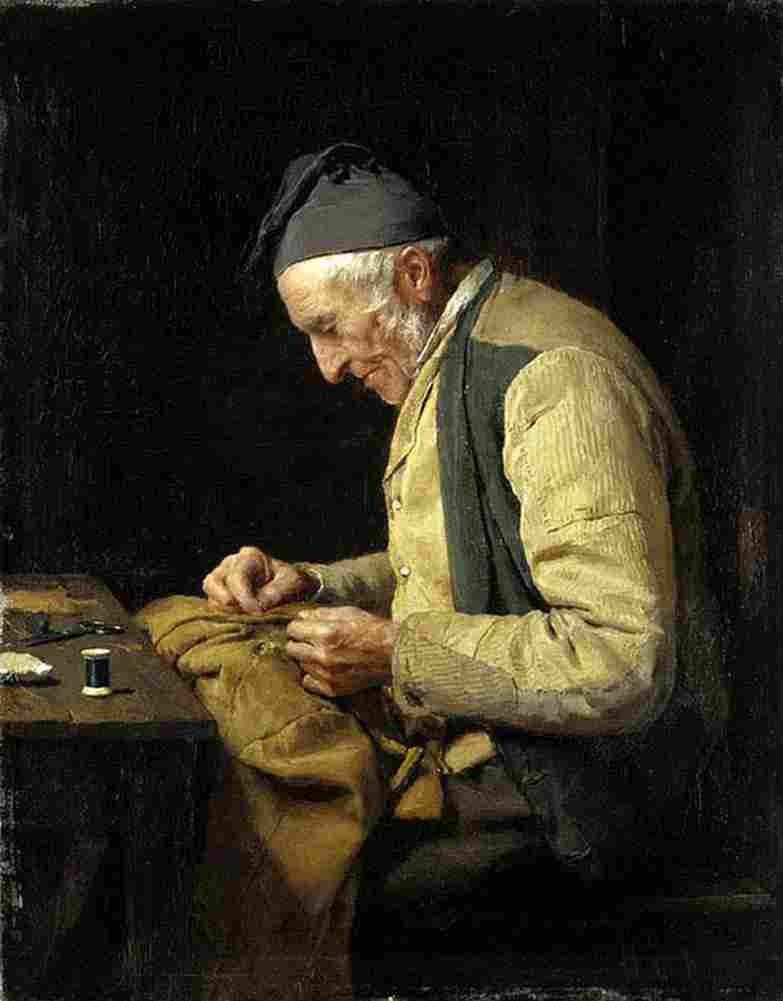 ank The Village Tailor Art A4 Photo Print