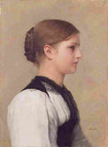anker girl in bernese costume Art A4 Photo Print