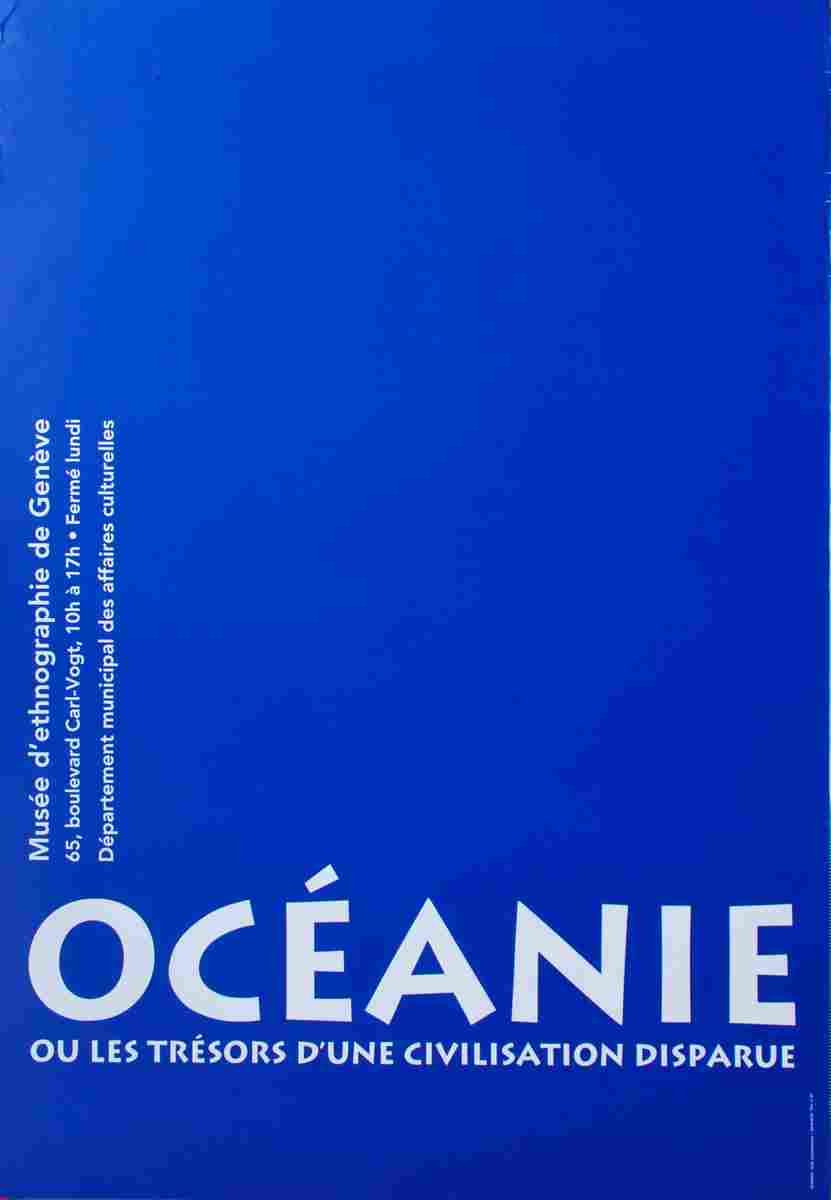 anne grossenbacher oceanie 1995 4 Advert A4 Photo Print