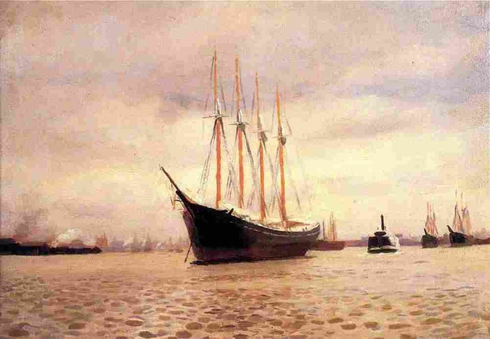 anschutz On the Delaware at Tacony Art A4 Photo Print