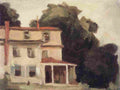 anshutz house and tree Art A4 Photo Print