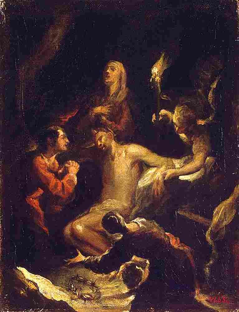 antolinez descent from the cross Art A4 Photo Print