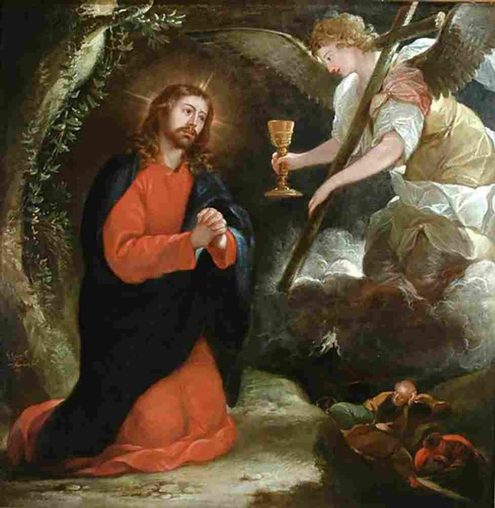 antolinez the agony in the garden Art A4 Photo Print