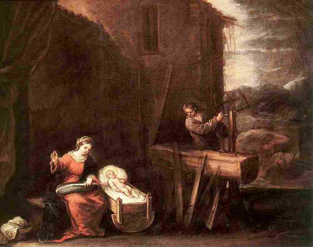 antolinez the holy family Art A4 Photo Print