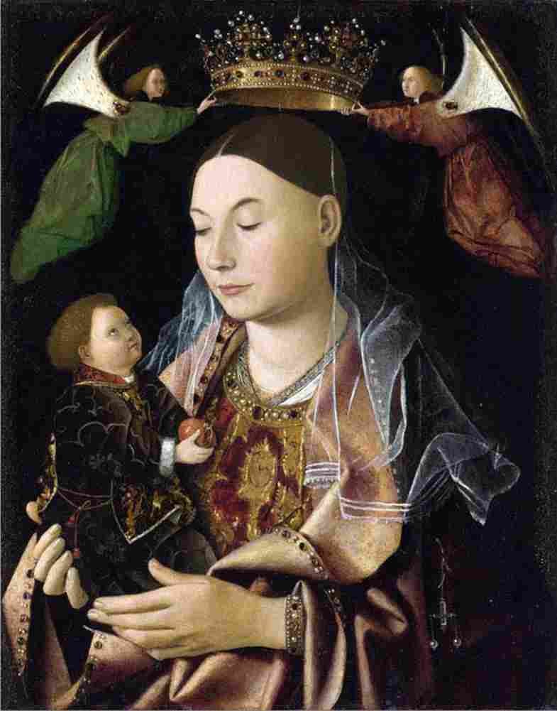 antonello Madonna Salting Art A4 Photo Print