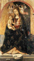 antonello Madonna and Child Art A4 Photo Print