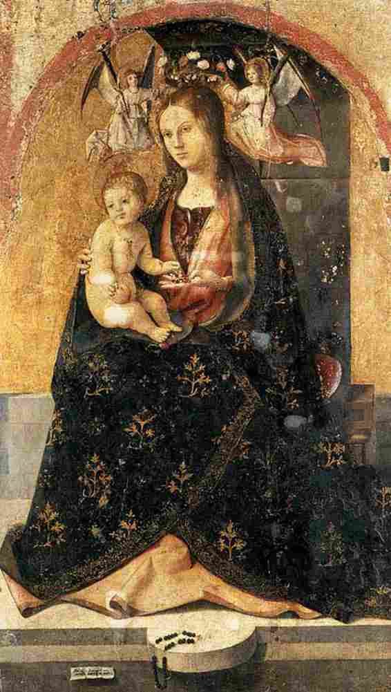 antonello Madonna and Child Art A4 Photo Print