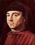 antonello Portrait of a Man Seven Art A4 Photo Print