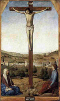 antonello crucifixion Art A4 Photo Print