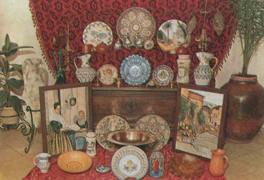 antonio castaner spanish antique shop advertising 139312 A4 Photo Print