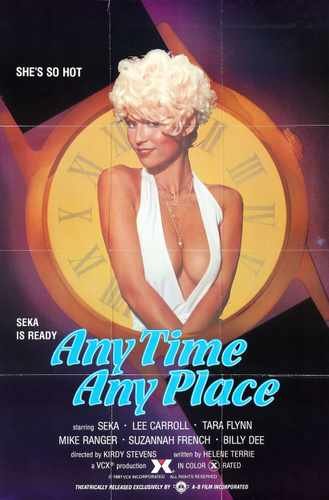 any time any place 01 film star poster A4 Photo Print