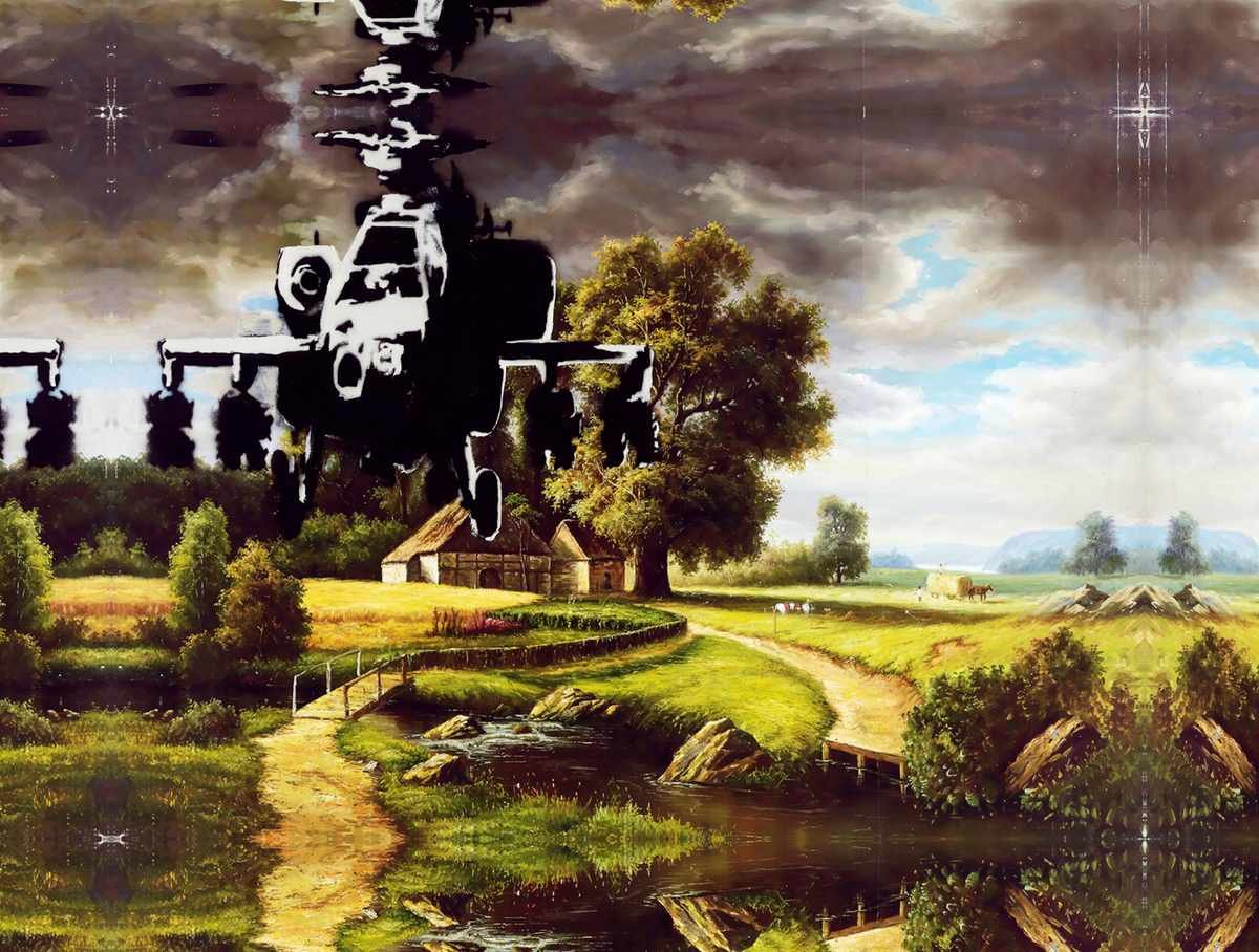apache Helicopter A4 Photo Print