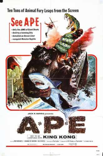 ape 01 film star poster A4 Photo Print