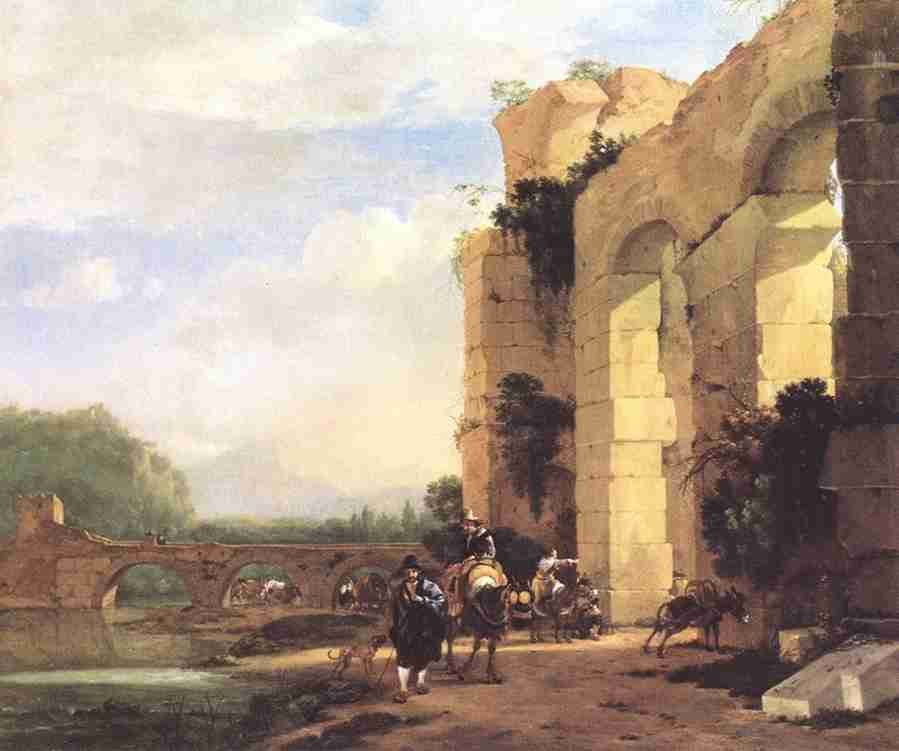 aqueduct Art A4 Photo Print