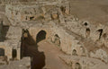 aqueduct ruins beitshean Vintage A4 Photo Print