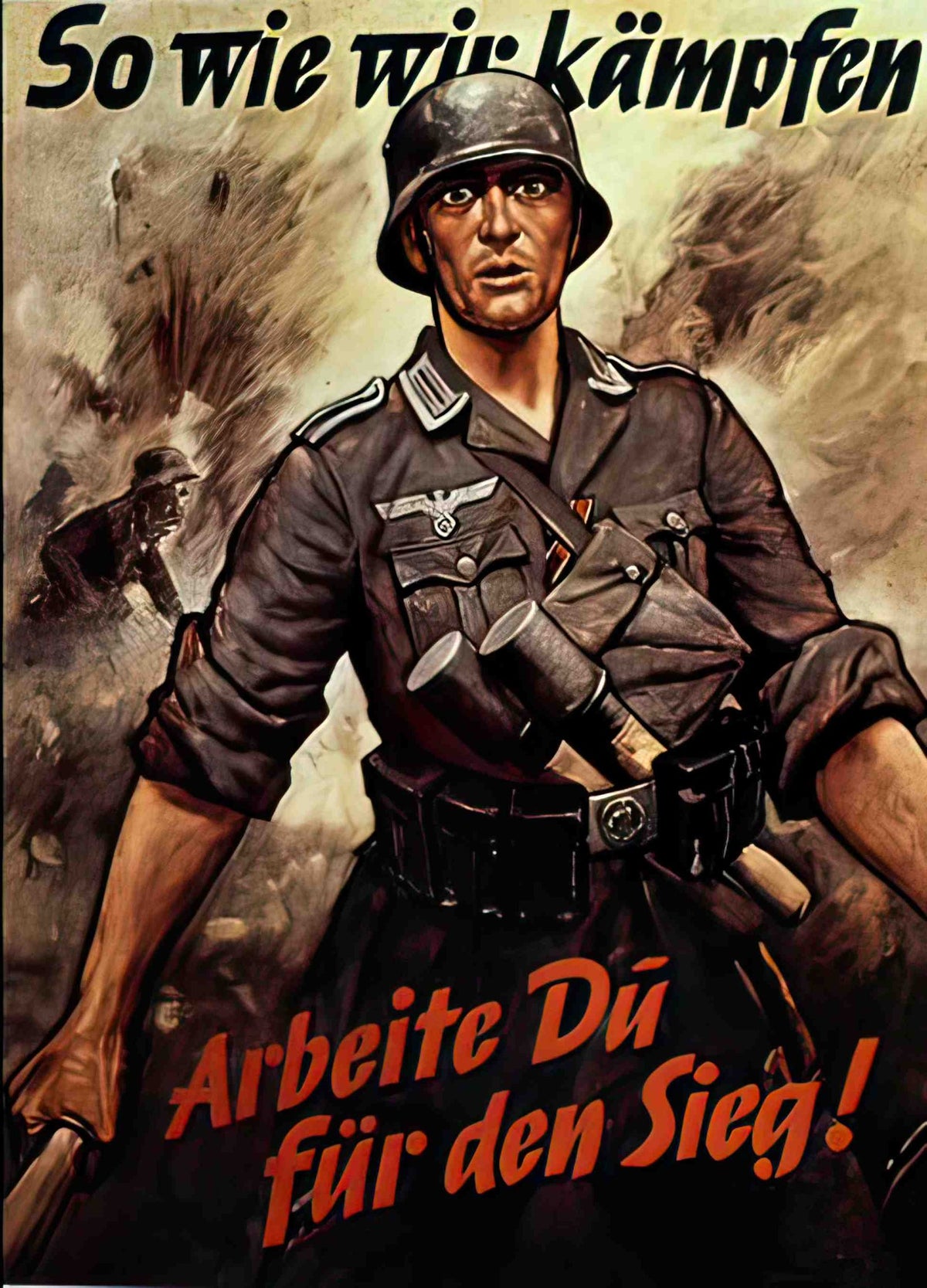arbeit Advert A4 Photo Print