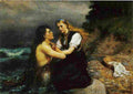 arbo Liden Gunvor og Havmanden Art A4 Photo Print