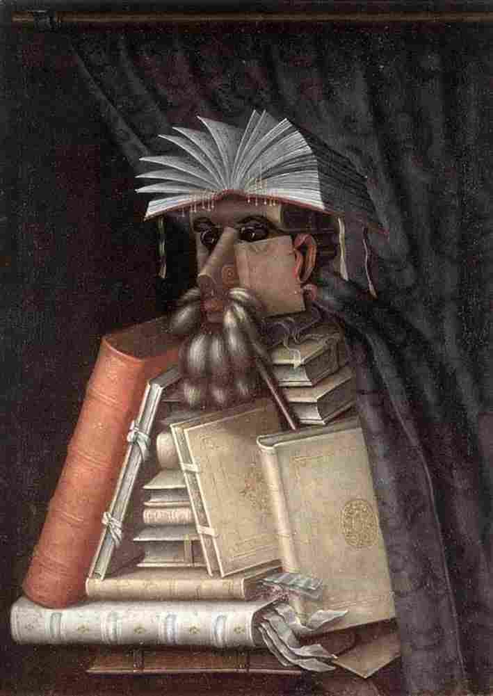 arc The Librarian Art A4 Photo Print