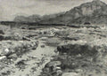 archibald thorburn a highland burn A4 Photo Print