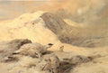 archibald thorburn across the corrie ptarmigan in winter A4 Photo Print