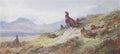 archibald thorburn among the blooming heather A4 Photo Print