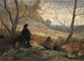 archibald thorburn autumn days blackgame A4 Photo Print
