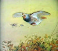 archibald thorburn english partridge in flight A4 Photo Print