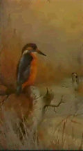 archibald thorburn frozen out fishers A4 Photo Print