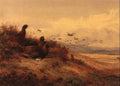 archibald thorburn grouse and cornstooks A4 Photo Print
