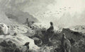 archibald thorburn grouse packing on the tops A4 Photo Print