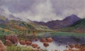 archibald thorburn loch an dubh lochain knoydart A4 Photo Print
