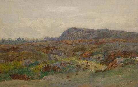 archibald thorburn moorland landscape A4 Photo Print