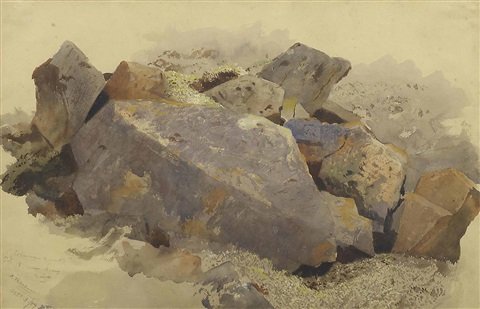 archibald thorburn ptarmigan ground scaur diarg A4 Photo Print