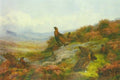 archibald thorburn red grouse in a landscape A4 Photo Print