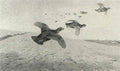 archibald thorburn shirking the guns A4 Photo Print