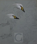 archibald thorburn studies of whooper and berwick swans A4 Photo Print